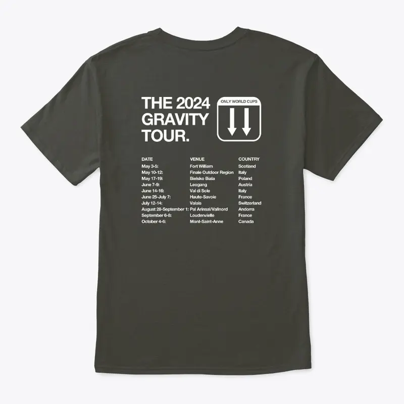 THE 2024 GRAVITY TOUR.